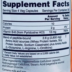 axit amin hoan chinh cho nguoi tap gym now sports amino complete 120 capsules kf