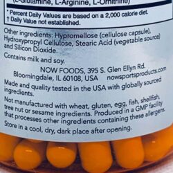 axit amin hoan chinh cho nguoi tap gym now sports amino complete 120 capsules kg