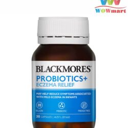 Men vi sinh hỗ trợ giảm bệnh chàm Blackmores Probiotics+ Eczema Relief 30 viên