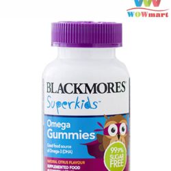 Kẹo bổ sung Omega cho trẻ Blackmores Superkids Omega Gummies 60 viên