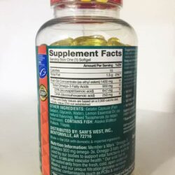 Dầu cá Member’s Mark Triple Strength Fish Oil 1400mg Omega-3 900mg 150 Softgels 13 dau ca members mark triple strength fish oil 1400mg 150 softgels 251224 kb