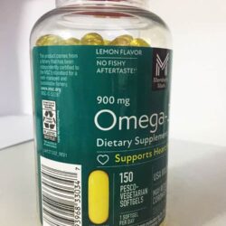 Dầu cá Member’s Mark Triple Strength Fish Oil 1400mg Omega-3 900mg 150 Softgels 15 dau ca members mark triple strength fish oil 1400mg 150 softgels 251224 kd