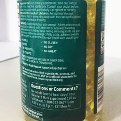 Dầu cá Member’s Mark Triple Strength Fish Oil 1400mg Omega-3 900mg 150 Softgels 16 dau ca members mark triple strength fish oil 1400mg 150 softgels 251224 ke