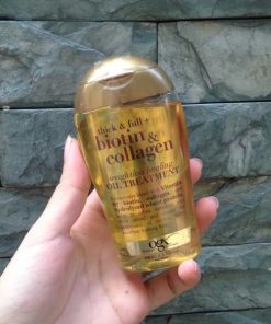 Dầu dưỡng phục hồi tóc hư tổn OGX Biotin Collagen Oil Treatment 100ml