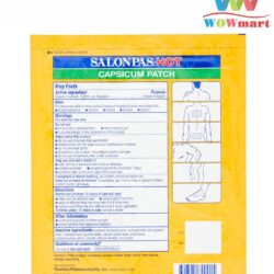 hisamitsu salonpas hot capsicum patch 1