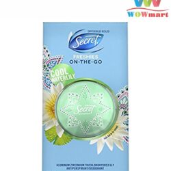Lăn khử mùi sáp Secret Invisible Solid Freshies On-The-Go Antiperspirant Deodorant 14g (nhiều mùi) 9 invisible solid secret freshies on the go cool waterlily 14g xla