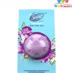 Lăn khử mùi sáp Secret Invisible Solid Freshies On-The-Go Antiperspirant Deodorant 14g (nhiều mùi) 8 invisible solid secret freshies on the go luxe lavender 14g tim