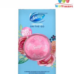Lăn khử mùi sáp Secret Invisible Solid Freshies On-The-Go Antiperspirant Deodorant 14g (nhiều mùi) 6 invisible solid secret freshies on the go paris rose 14g hong