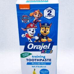 kem danh rang cho tre orajel training toothpaste paw patrol 42 5g ke