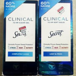 Lăn khử mùi Secret Clinical Soft Solid 73g (Light & Fresh) 6 lan khu mui secret clinical strength soft solid 73g light fresh 110325 ka