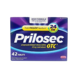 Liệu trình cắt cơn đau dạ dày Prilosec Frequent Heartburn and Acid Reducer 42 viên
