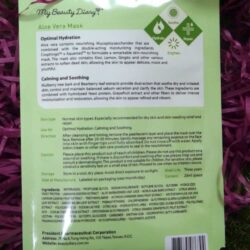 Mặt nạ lô hội My Beauty Diary Aloe Vera Soothing Mask 8 miếng 7 Mặt nạ lô hội My Beauty Diary Aloe Vera Soothing Mask 8 miếng