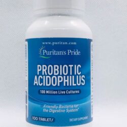 men vi sinh puritans pride probiotic acidophilus 100 vien knc