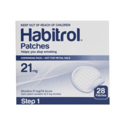 Miếng dán cai thuốc Habitrol Step 1 21mg 28 miếng