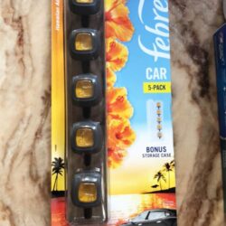 nuoc hoa xe hoi febreze car hawaiian aloha mau cam set 5 cai x2ml knwb