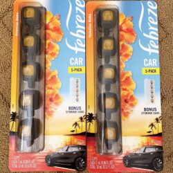 nuoc hoa xe hoi febreze car hawaiian aloha mau cam set 5 cai x2ml knwc
