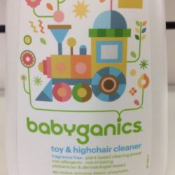 Nước rửa đồ chơi và bàn ghế Babyganics Toys & Highchair Cleaner 502ml