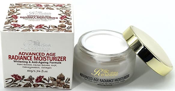 Kem trắng da chống lão hóa Rosanna Advanced Age Radiance Moisturizer Cream 50g