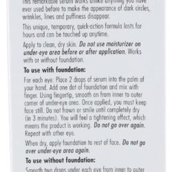 Serum làm tan bọng mắt Sudden Change Under Eye Firming Serum 7ml 5 sudden change under eye firming serum 7 ml