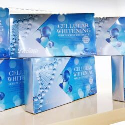Tế bào gốc dưỡng trắng da của Úc Lariena Cellular Whitening Concentrate 3x 8ml 8 te bao goc duong trang da cua uc lariena cellular whitening concentrate 3x 8ml knd