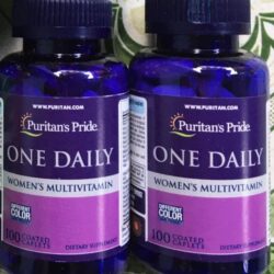 Viên bổ cho phụ nữ Puritan’s Pride One Daily Women’s Multivitamin 100 viên 5 thuoc bo cho phu nu puritans pride one daily womens multivitamin 100 vien 040524 ka