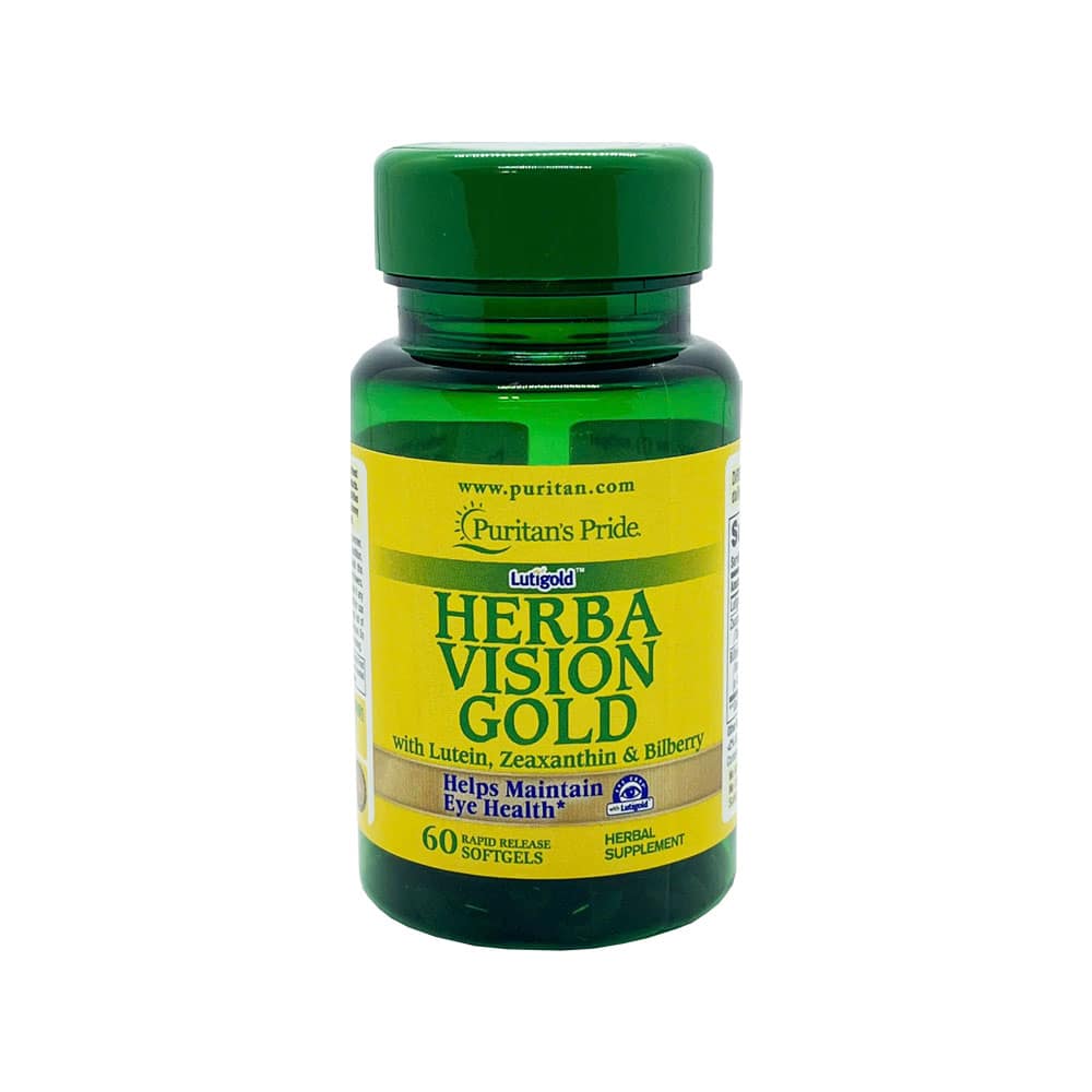 Viên bổ mắt Puritan’s Pride Herba Vision Gold 60 Softgels 1 Viên bổ mắt Puritan’s Pride Herba Vision Gold 60 Softgels