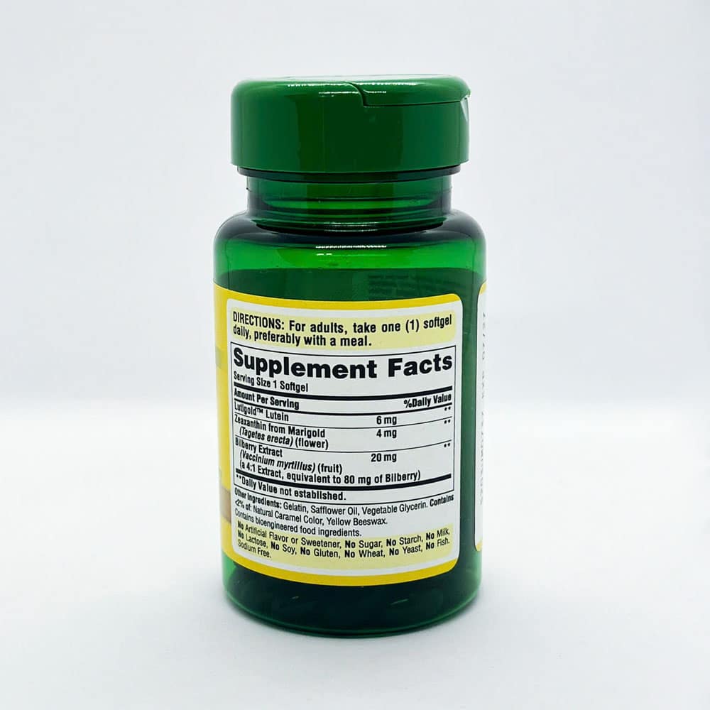 Viên bổ mắt Puritan’s Pride Herba Vision Gold 60 Softgels 3 Viên bổ mắt Puritan’s Pride Herba Vision Gold 60 Softgels - Ảnh 3