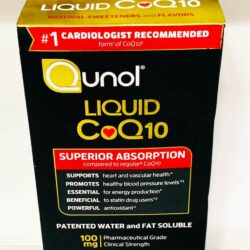 Bổ sung CoQ10 dạng nước Qunol Liquid Superior Absorption CoQ10 900ml 9 thuoc bo tim dang nuoc qunol liquid superior absorption coq10 900ml kb