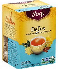 Trà thanh lọc giải độc cơ thể Yogi Detox 16 gói x29g