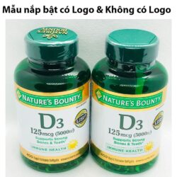 Viên uống bổ sung Vitamin D3 Nature's Bounty Vitamin D3 5000IU 400 viên 7 vien uong bo sung vitamin d3 natures bounty vitamin d3 5000iu 400 vien kna