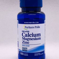 vien uong bo xuong puritans pride calcium magnesium zinc 100 vien ka