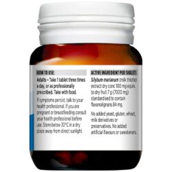 Viên uống hỗ trợ chức năng gan Blackmores Milk Thistle 42 viên 4 vien uong ho tro chuc nang gan blackmores milk thistle 42 vien knwa