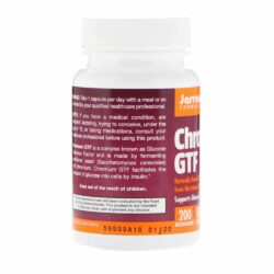 Viên uống cân bằng đường huyết Jarrow Chromium GTF 200mcg 100 viên 7 Viên uống hỗ trợ trị bệnh tiểu đường Jarrow Chromium GTF 200mcg 100 viên