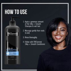 Dầu gội cho tóc khô và dễ gãy rụng Tresemmé Smooth Silky Shampoo 1.15L 5 dau goi cho toc kho va de gay rung tresemme touchable softness shampoo 1 15l knb