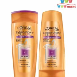 Bộ dầu gội và xả L'Oreal Extraordinary Oil Curls dành cho tóc xoăn và khô 375ml