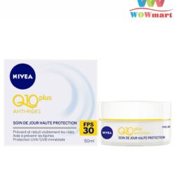 Kem chống lão hóa xóa nhăn da Nivea Q10 Plus Anti-Rides FPS 30 50ml