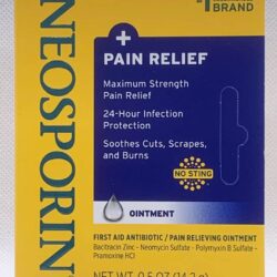 Kem mỡ kháng viêm, liền sẹo Neosporin Dual Action Ointment 14.2g 7 kem mo tri bong dut tay lien seo neosporinpain relief cream 14 2g knc