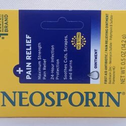 Kem mỡ kháng viêm, liền sẹo Neosporin Dual Action Ointment 14.2g 8 kem mo tri bong dut tay lien seo neosporinpain relief cream 14 2g knd