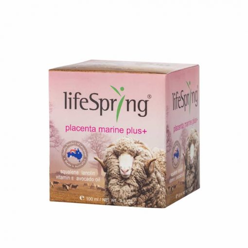 Kem nhau thai cừu làm đẹp da Lifespring Placenta Marine Plus Q10 100ml