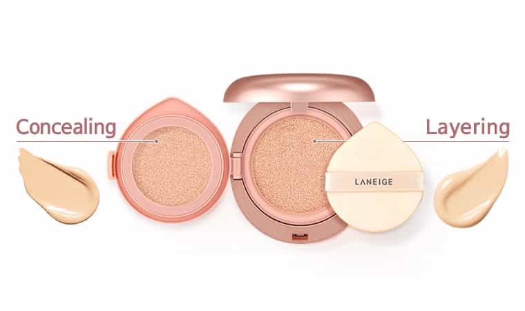Phấn nước Laneige Layering Cover Cushion 2 in 1