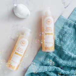 Set 2 chai sữa tắm gội cho bé The Honest Company Shampoo + Body Wash 500ml x2 11 set 2 chai sua tam goi cho honest company shampoo body wash 500ml kna