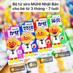 Siro Muhi ho cho bé (Muhi xanh) 120ml 9 siro muhi tri ho cho muhi xanh 120ml 261023 kd