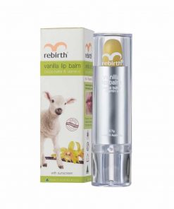 Son dưỡng môi nhau thai cừu Rebirth Vanilla Lip Balm 3.7g