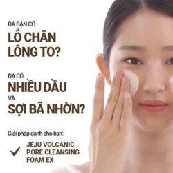 Sữa rửa mặt tro núi lửa Innisfree Jeju Volcanic Pore Cleansing Foam 150g 10 sua rua mat tro nui lua innisfree jeju volcanic pore cleansing foam 150ml kc