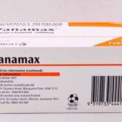 thuoc giam dau ha sot panamax paracetamol 500mg 100 tablets knb