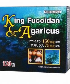 Thuốc hỗ trợ điều trị ung thư King Fucoidan Agaricus Nhật Bản 120 viên