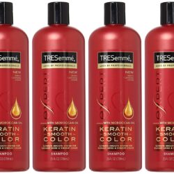 Dầu gội dành cho tóc nhuộm TRESemmé Keratin Smooth Color Maroccan Oil 739ml 5 tre