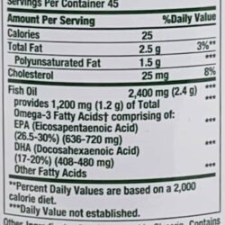 vien uong dau ca tro tim natures bounty fish oil 2400mg 90 softgels knb