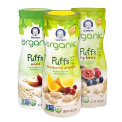 banh an dam gerber organic puffs 42g nhieu vi