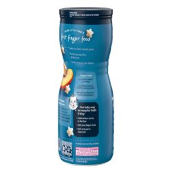 banh an dam gerber vi dao gerber puffs peach 42g